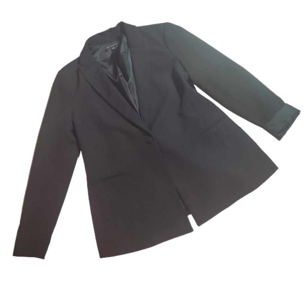 INC International Concepts Dinner Jacket Blazer, Large, Black
